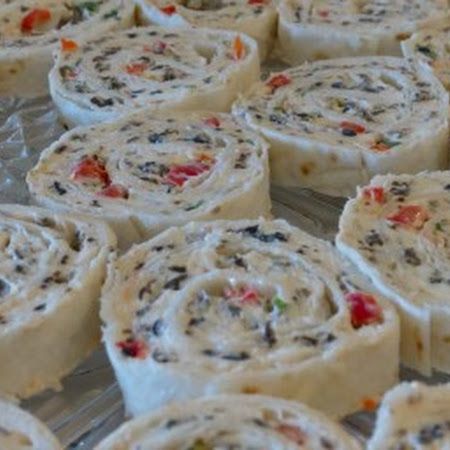 CREAM CHEESE RANCH ROLL-UPS. Great for lunch! One reader says, "Quick and easy appetizer that is sure to impress and be a crowd pleaser without dirtying every dish in your kitchen and causing you to swear off being nice and offering to bring something ever again.