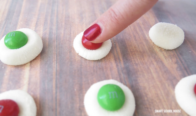 Creamy M&M Mints for Christmas
