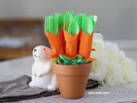 Carrot Napkin Utensils