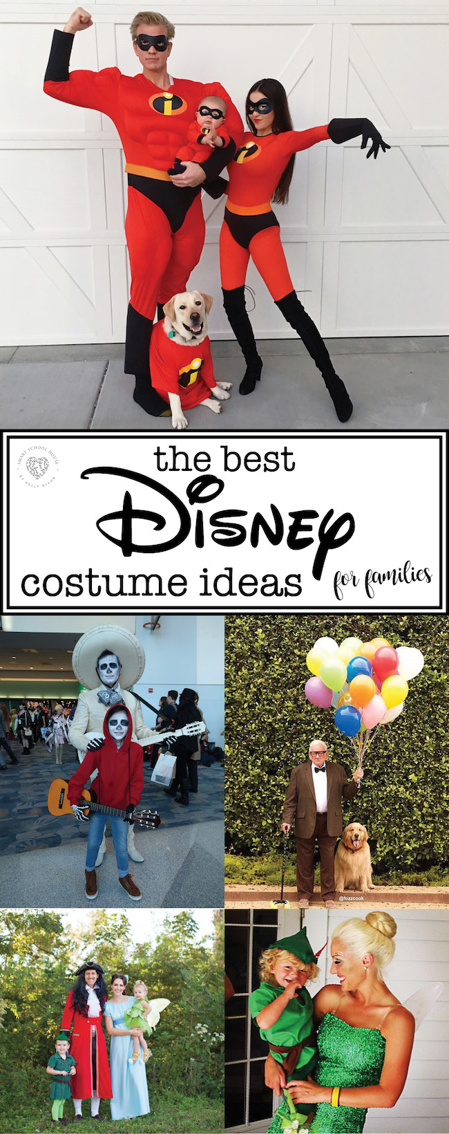 The BEST Disney Halloween Costume Ideas for Families for a night of trick-or-treating or a fun party