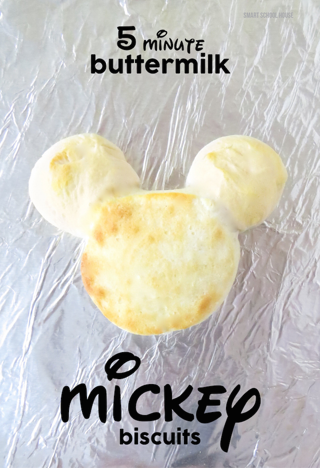 5 minute Disney biscuits that toddlers, kids, and adults love!