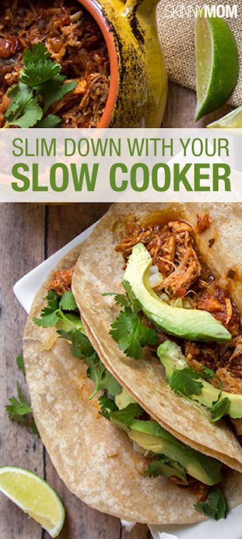 12 Tried &amp; True Slow Cooker Meals You Can't Go Without - You'll definitely want to add these healthy recipes to your arsenal for summer! Indulge all you want with these skinny crock pot recipes from Skinny Mom! 
