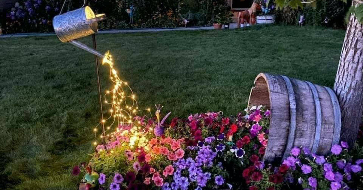 Fairy Lights Solar LED Watering Can Garden Hot Sale 2021 