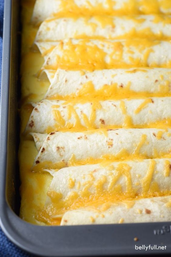 This Make-Ahead Breakfast Enchiladas recipe is a super easy and delicious casserole that can be made the night before and baked the next day!