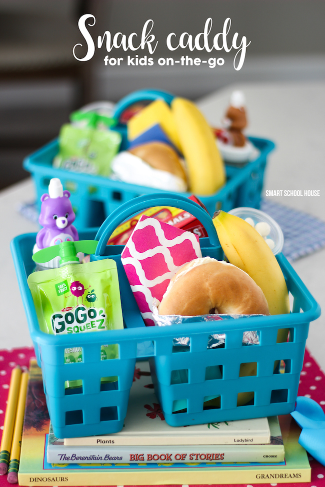 Snack Caddy to Go! Make one for kids on-the-go! 