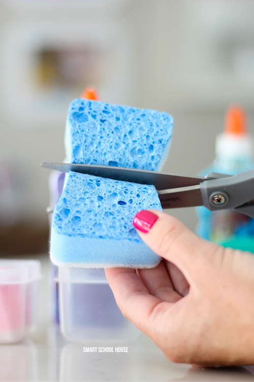 How to make GLUE SPONGES in 4 easy steps.
