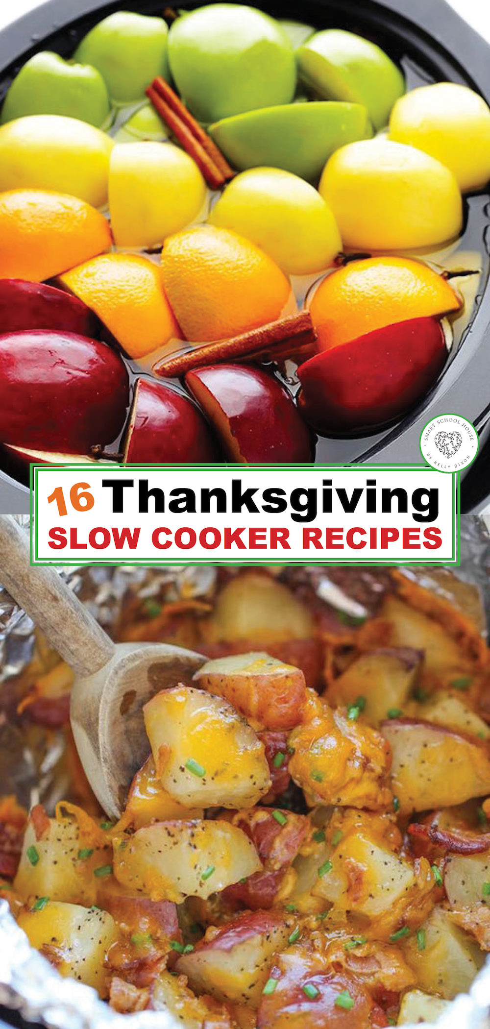 Thanksgiving Slow Cooker Hacks - take it easy this holiday with these crock pot Thanksgiving recipes that will save your life in the kitchen!