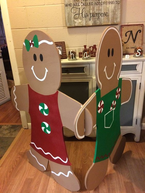 Giant Gingerbread Men