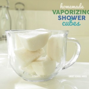Vaporizing Shower Cubes