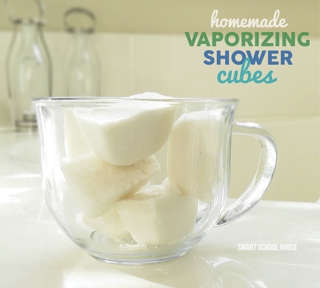 Vaporizing Shower Cubes