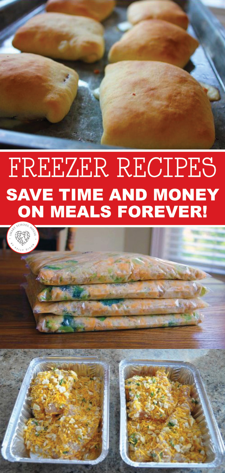 Make Ahead Freezer Meals - homemade recipes and ideas to save time and money.