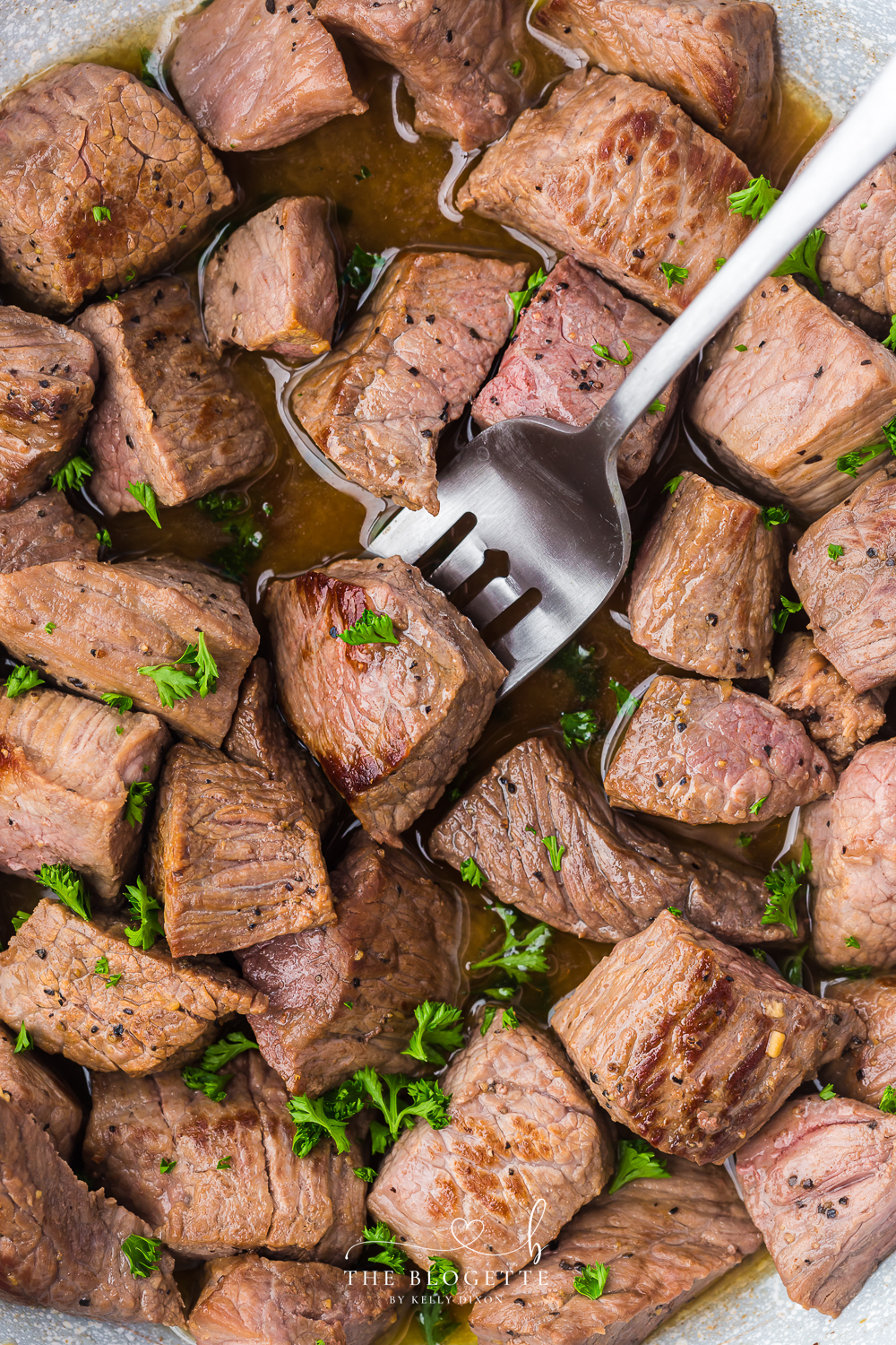 Garlic Butter Steak Bites