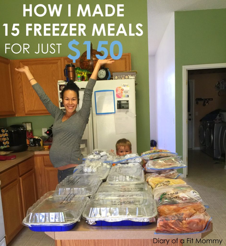  Make 15 Freezer Meals for just $150