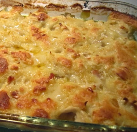 Chicken Dumpling Casserole Recipe - How delicious does this look? Chicken and biscuits can be beat! 