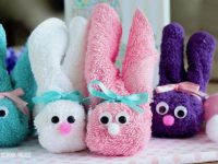How to Make a Wash Cloth Bunny