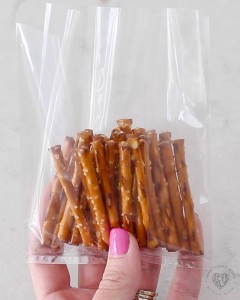 pretzels in a goodie bag