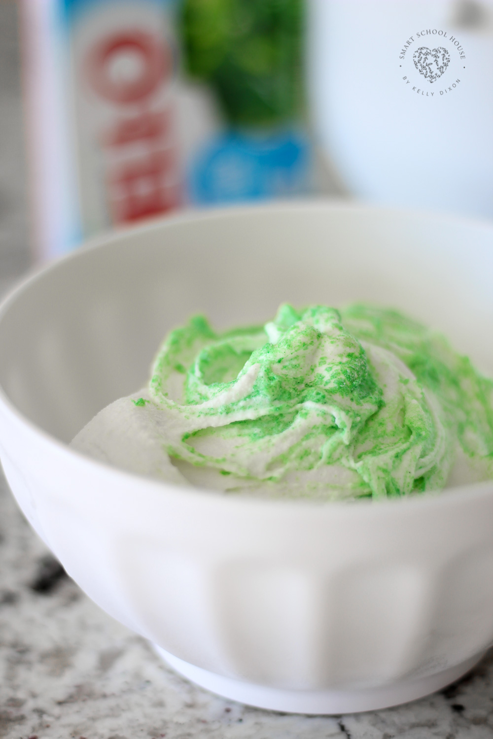 Making Jello Ice Cream. This stuff TASTES SO GOOD! Make it using any color or flavor of Jello. #JelloIceCream