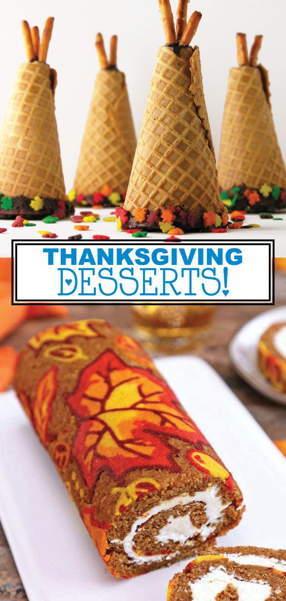 If you are looking for spectacular new Thanksgiving desserts for this year, you have to see this collection of incredible dessert recipes. These Thanksgiving desserts are not only delicious, but they are also easy to put together. Try making one of these new fantastic, homemade dessert ideas for your Thanksgiving dinner this year. You will have fun making these desserts that look almost too good to eat. #thanksgiving #desserts #recipes #chocolate #homemade