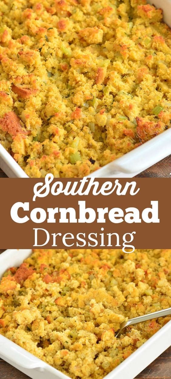 The best cornbread dressing is made from scratch with homemade cornbread and a classic combination of onion, celery, and sage.