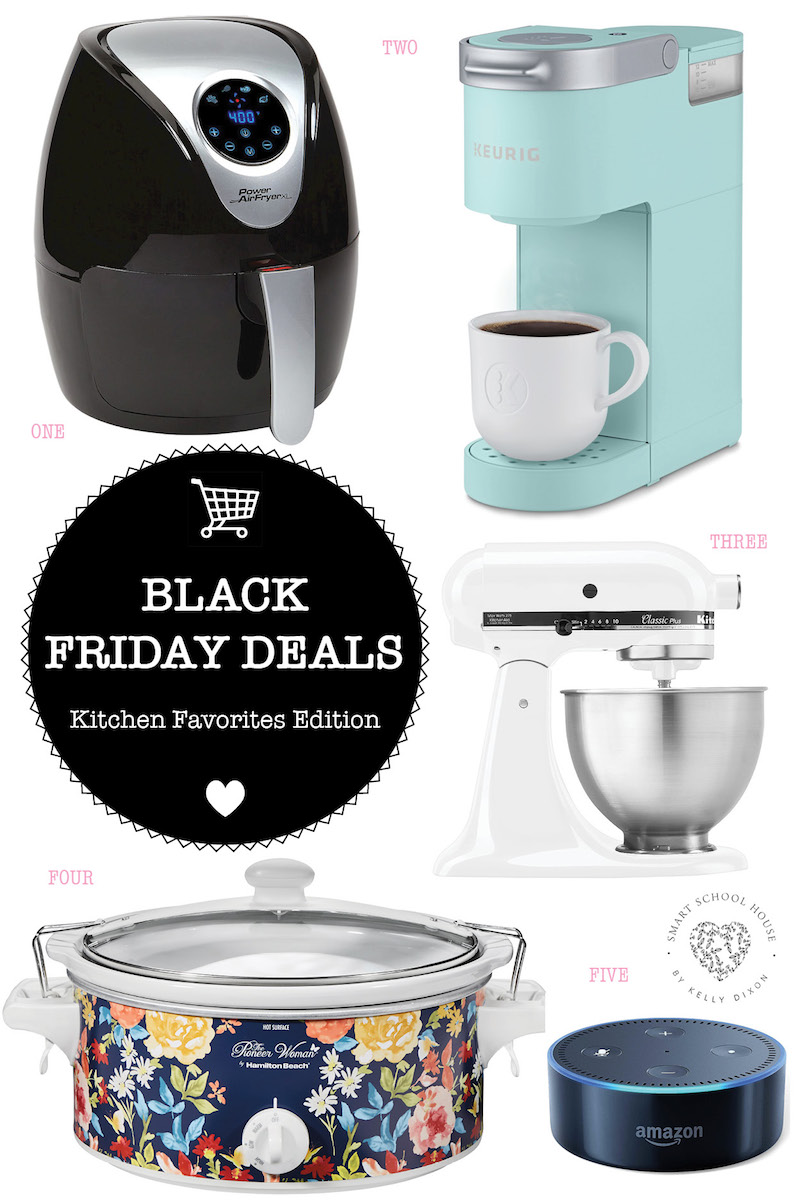 Black Friday Deals Kitchen Edition - These items are great for families, chefs, college students, and so on. Know someone who loves to be in the kitchen, consider some of these items that have deep discounts just for them (or just for YOU, we don't judge!).