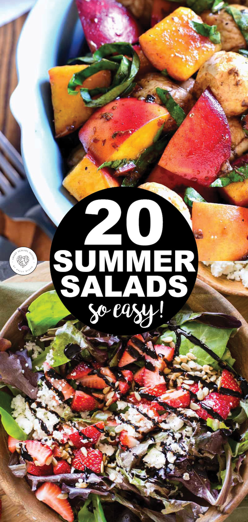 20 easy, beautiful, and tasty summer salad recipes! 
