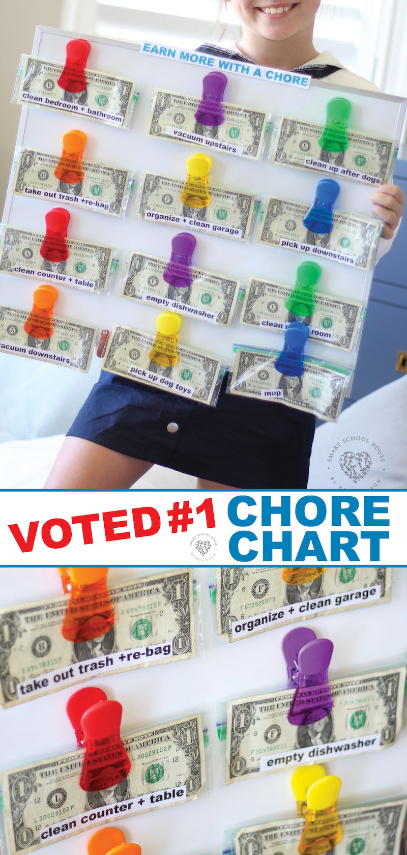 Money Earning Chore Chart