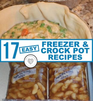 Freezer and Crock Pot Recipes