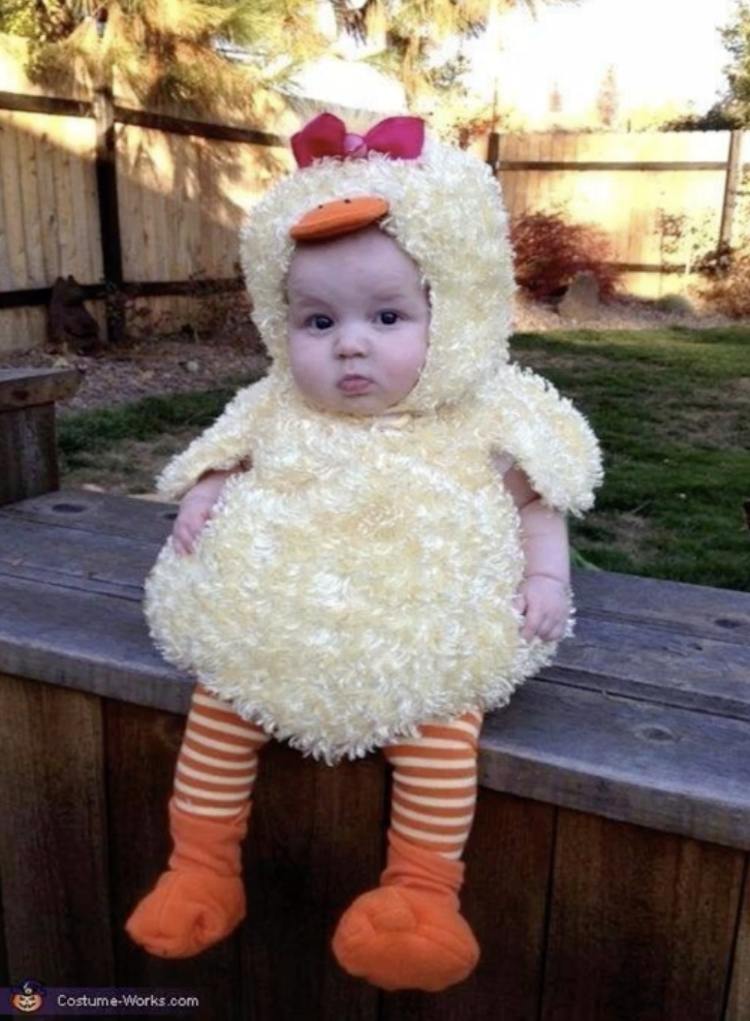 Baby Duck Costume