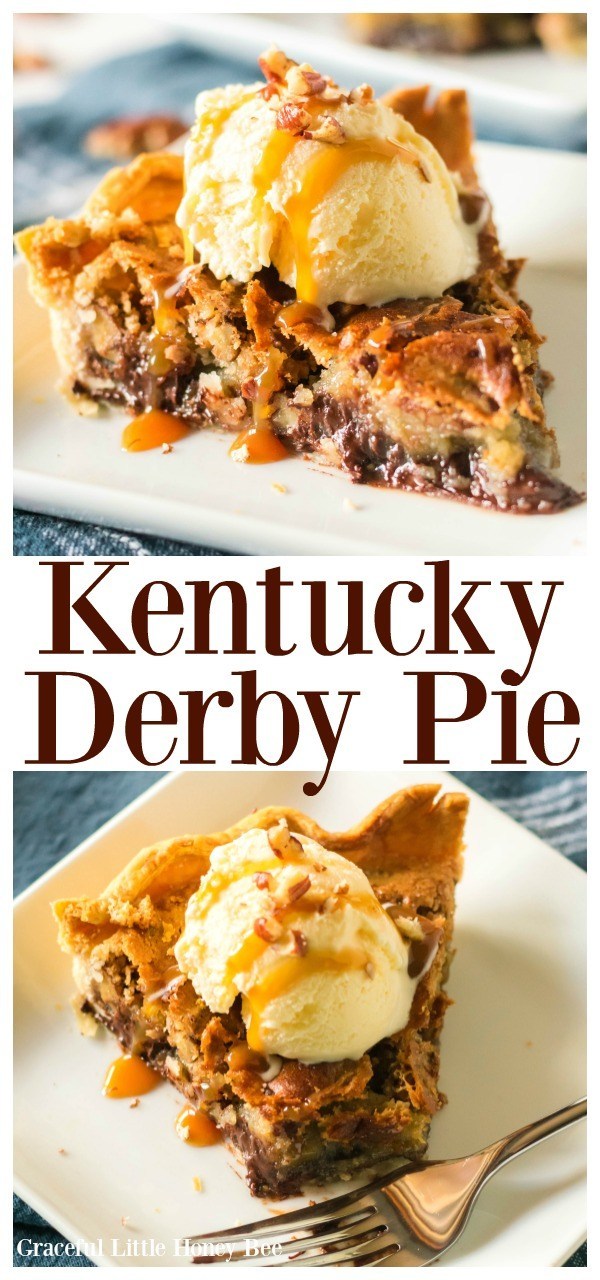 ry this super delicious recipe for Kentucky Derby Pie #desserts #easyrecipe #easydesserts #pierecipe #dessertfoodrecipes