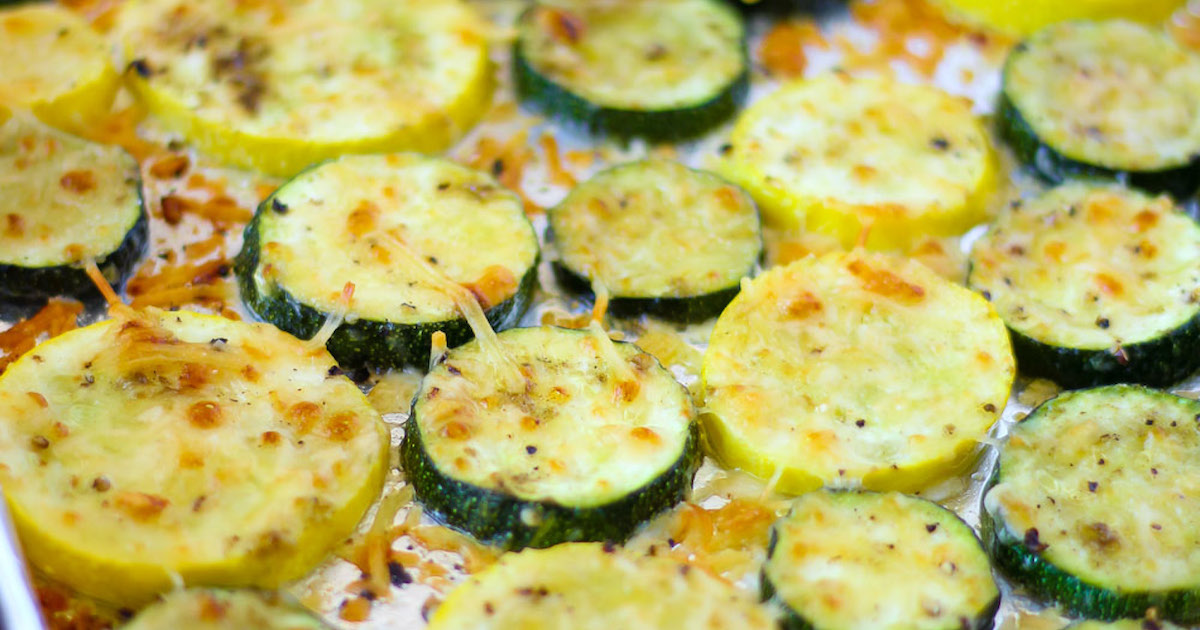 Baked Parmesan Zucchini Done in Only 13 Minutes!