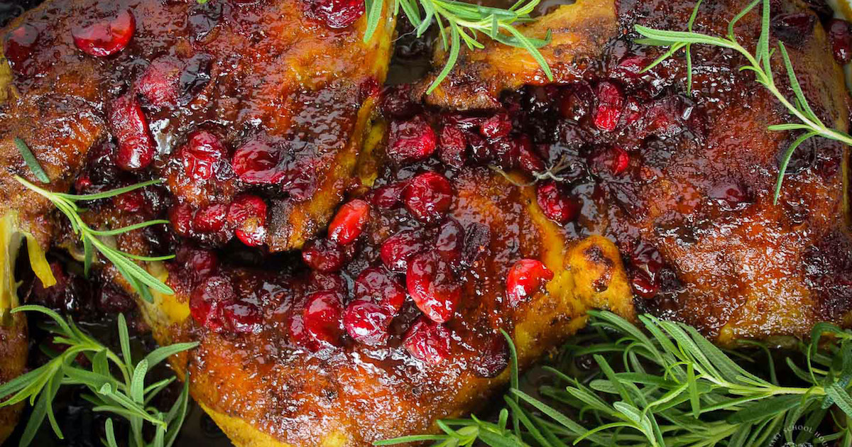Cranberry Chicken - Smart School House