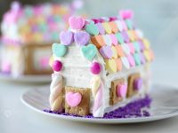 Valentine's Gingerbread House