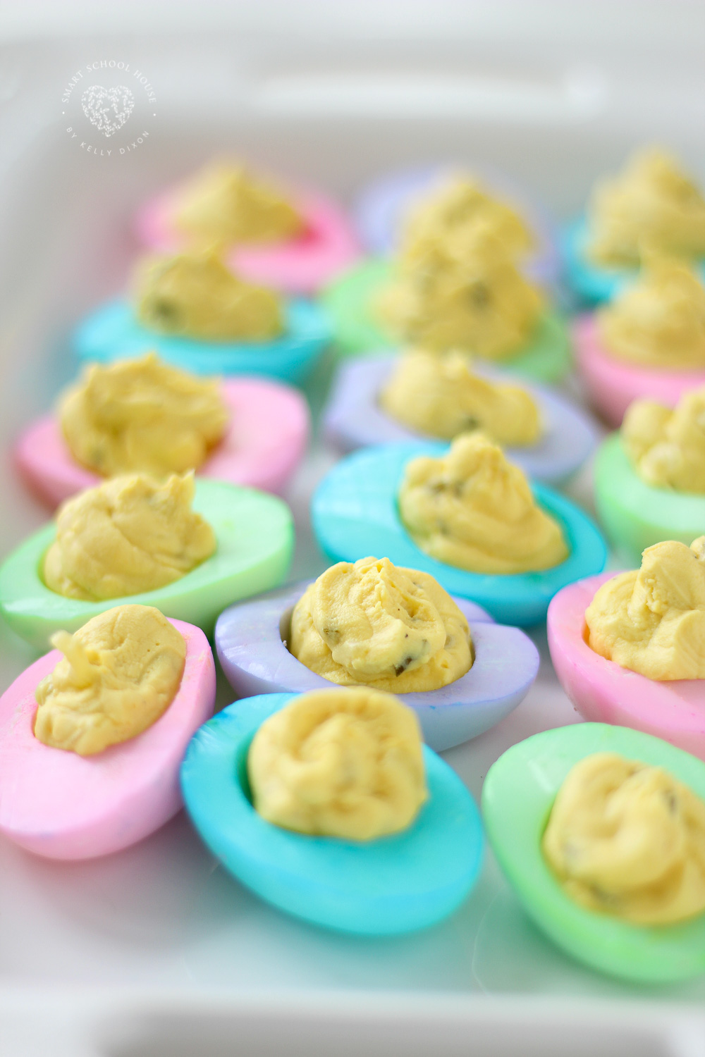 How To Make Beautiful Pastel COLORED DEVILED EGGS For Easter 