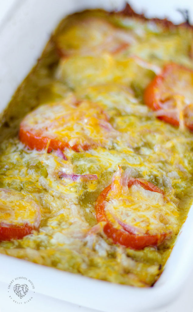 Green Cheese Enchiladas - These are a big hit in our family!