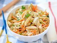 Is there a more quintessential warm-weather side dish than pasta salad? There are a lot of pasta salads out there and here’s the one pasta salad recipe you need right now.