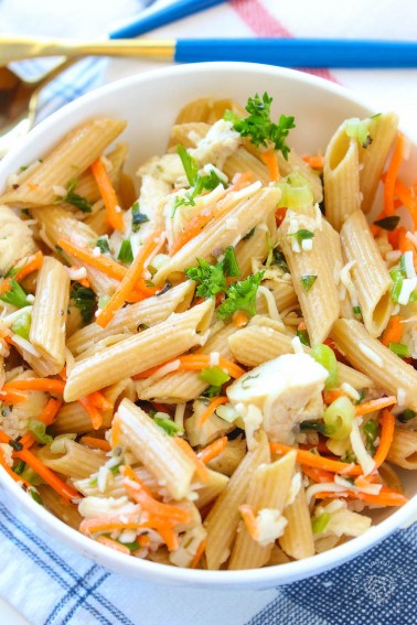 Is there a more quintessential warm-weather side dish than pasta salad? There are a lot of pasta salads out there and here’s the one pasta salad recipe you need right now.