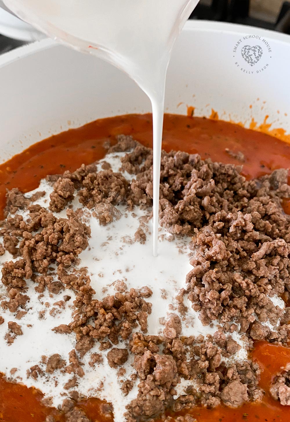 Receta de pasta cremosa de carne: ¡una idea rápida y fácil para cenar!