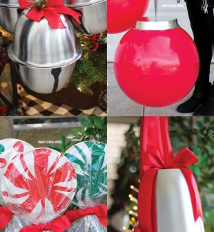 How to Make Giant Christmas Decorations for your home, classroom, or workplace!
