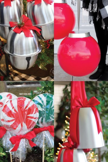 How to Make Giant Christmas Decorations for your home, classroom, or workplace!