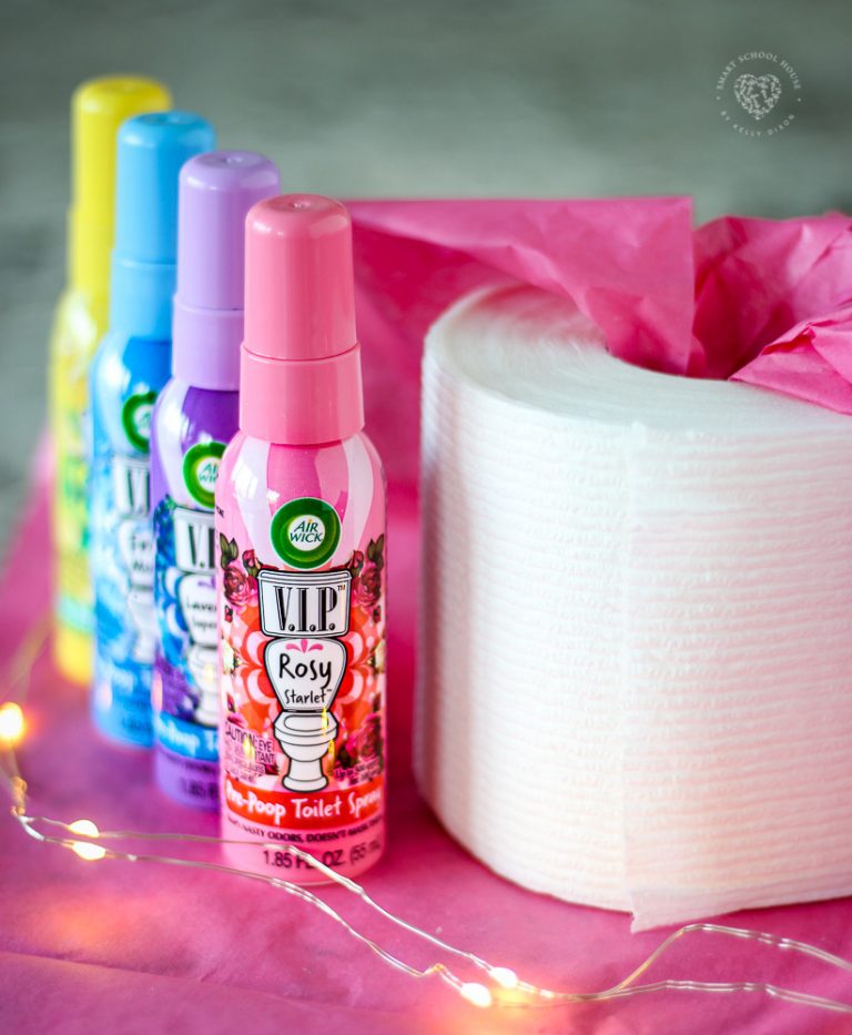 Toilet Paper Christmas Gift - A Basket Filled with Bathroom Essentials!