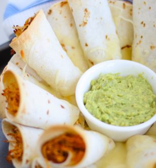Our Blooming Burrito Ring is not only a great appetizer, it's also a fun meal for a family. It is super amusing and insanely easy to make! Everyone will be impressed by the blooming ring display of comforting cheesy chicken bean burritos. A fun way alternative on Taco Tuesday.