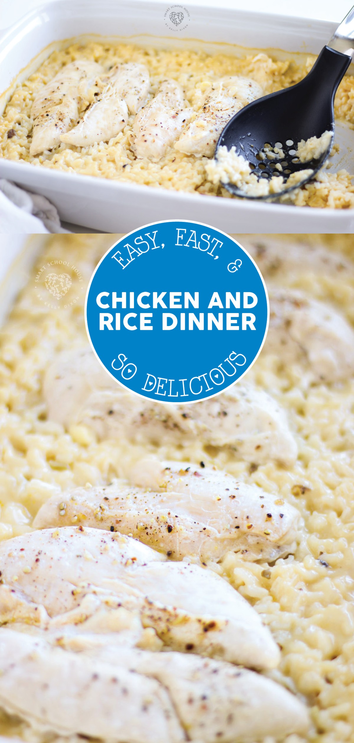 This simple Chicken and Rice Casserole only takes a few ingredients and your oven does most of the work:) It's a wonderful tried and true recipe that’s big on taste and comfort and so easy to make. If you need, like, or prefer easy recipes, seriously, this is THE BEST!!! 100% picky eater approved, too.