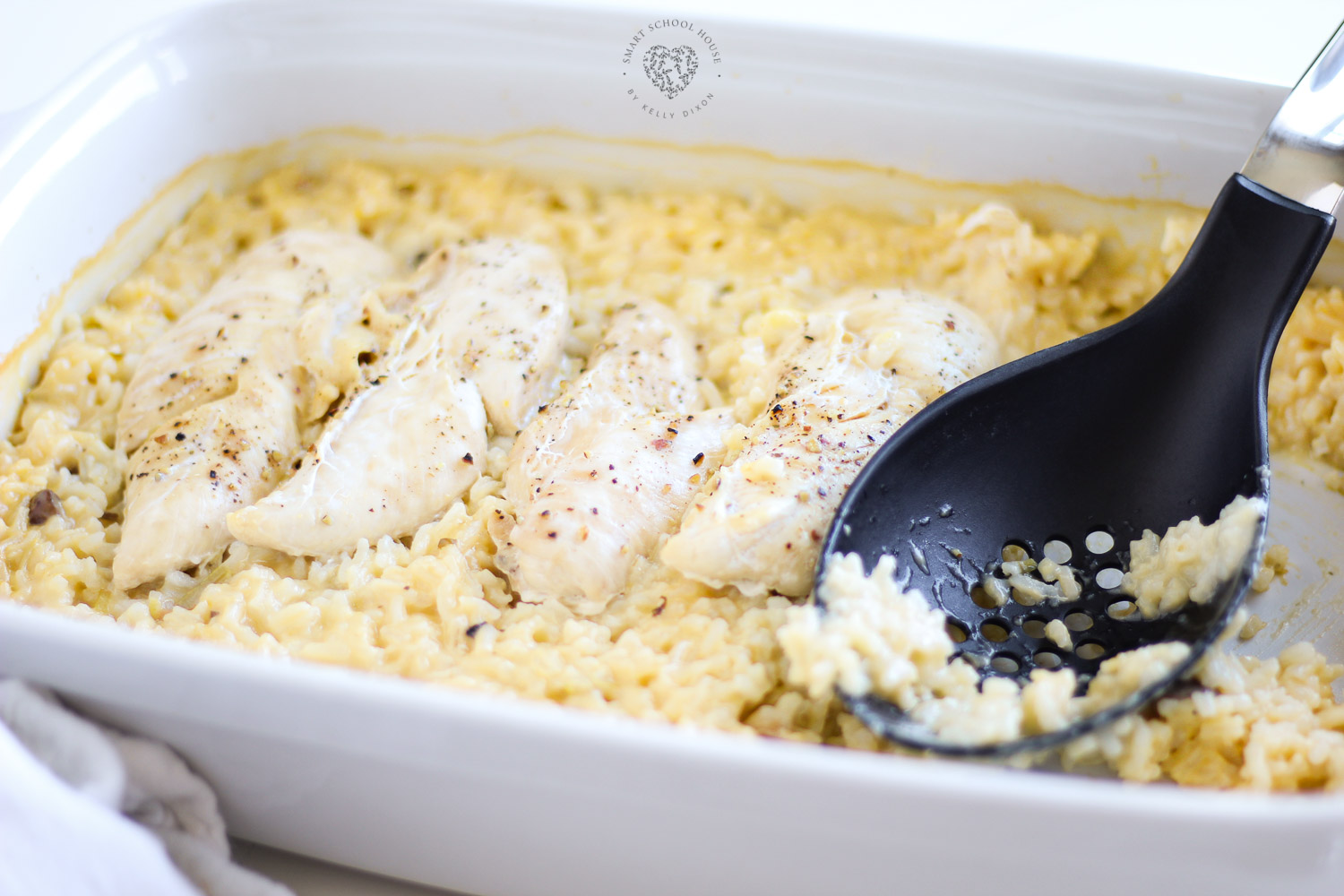 This simple Chicken and Rice Casserole only takes a few ingredients and your oven does most of the work:) It's a wonderful tried and true recipe that’s big on taste and comfort and so easy to make. If you need, like, or prefer easy recipes, seriously, this is THE BEST!!! 100% picky eater approved, too.