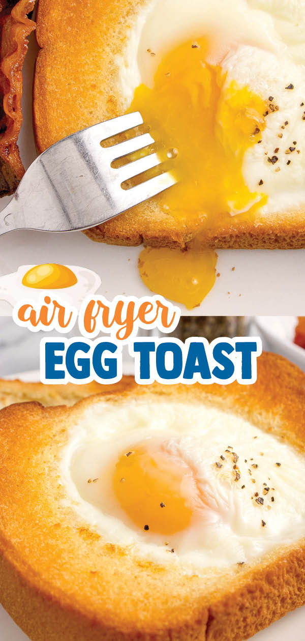 Start your day off right with this quick and easy Air Fryer Egg Toast recipe! This versatile breakfast can be customized to your liking with toppings like melted cheese, bacon, or avocado.