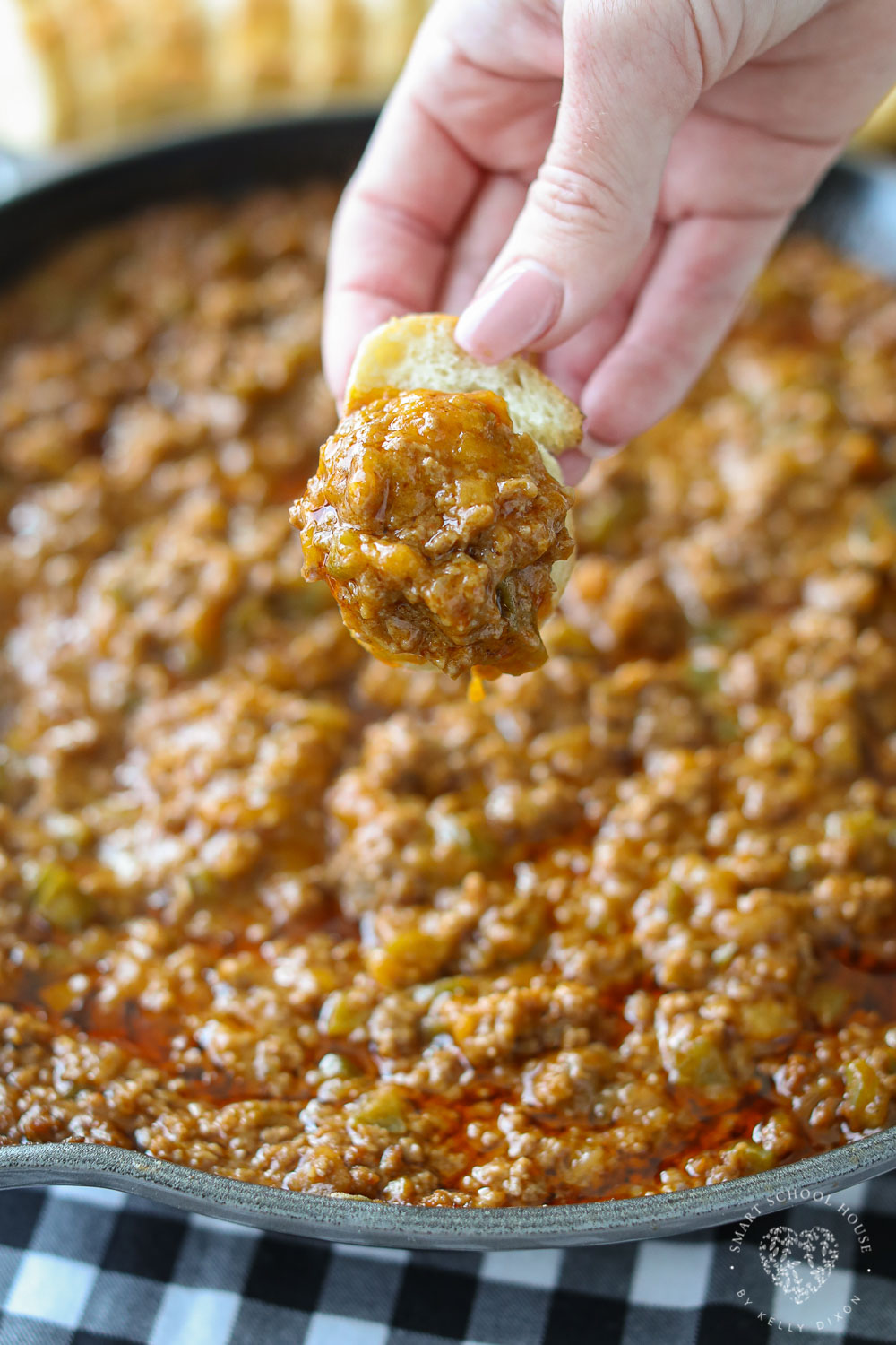 You’ll score extra points with this Sloppy Joe Dip at your next tailgate or game day party. 