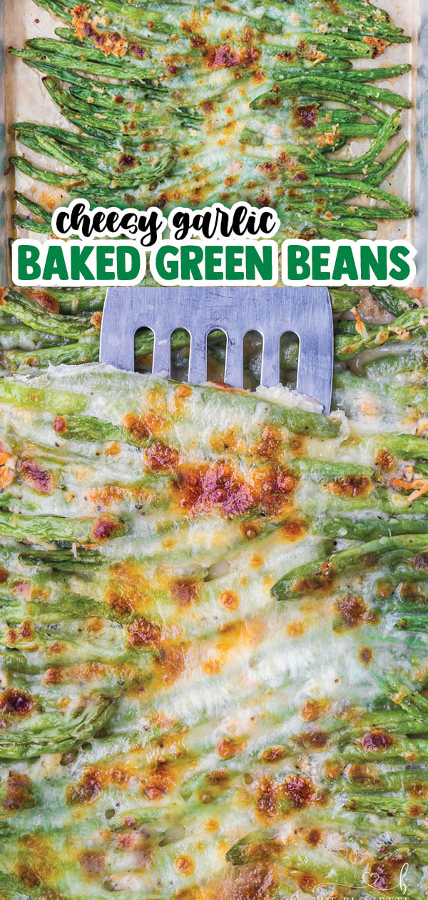 Roasted Parmesan Green Beans. They make the perfect side dish for any meal.