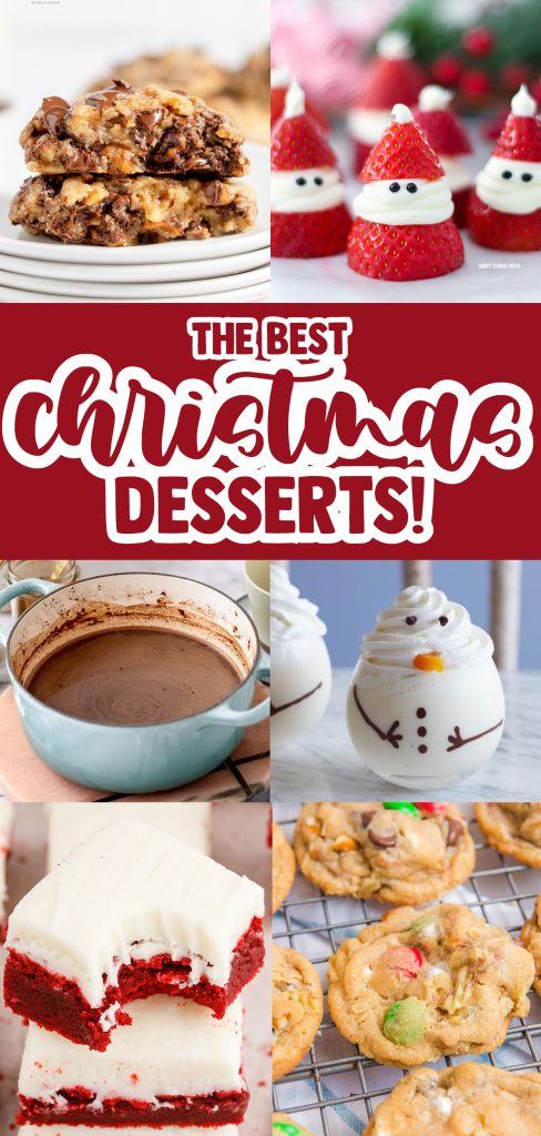 The BEST Christmas Dessert Recipes - Last Minute Easy Ideas!