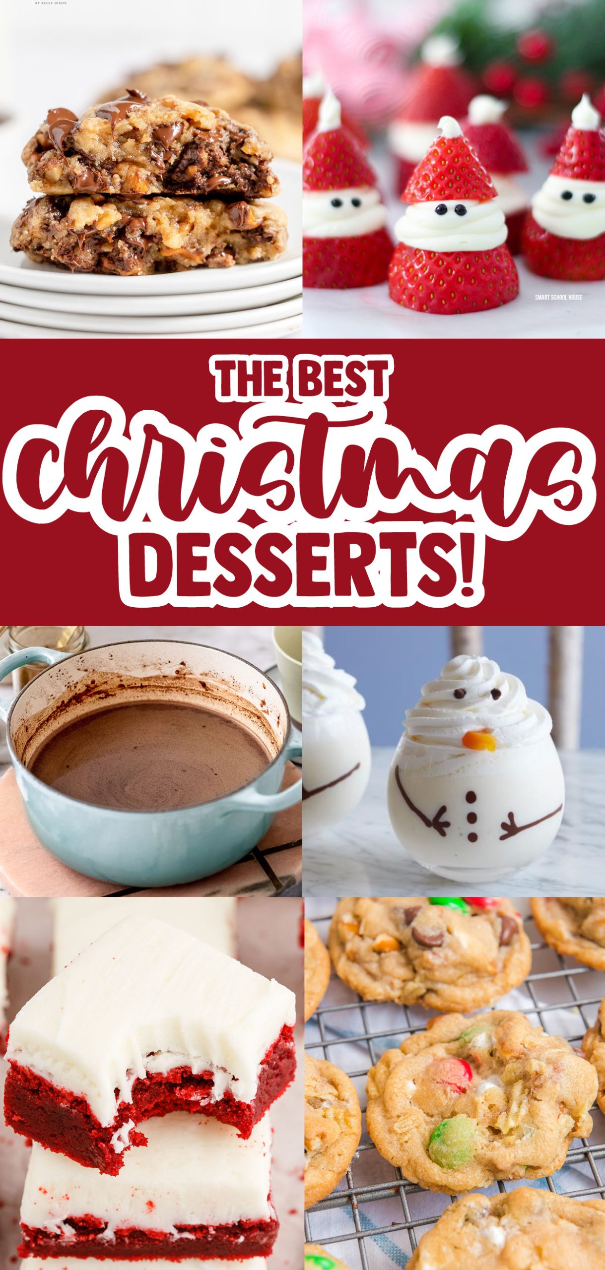 The best Christmas Dessert Recipes to share with you today! We love with holiday desserts! 'Tis the season to eat up, am I right?