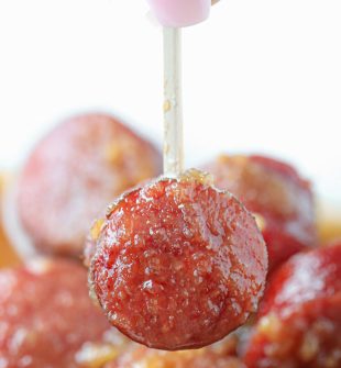 Crock-Pot Sweet Kielbasa recipe is one you simply need to keep on hand! For pot-lucks, parties, and game days, this recipe just hits right!