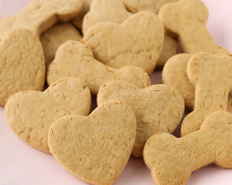 Heart Shaped Homemade Dog Treats Recipe